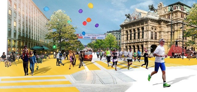 Ringstrasse – a world class street s veřejnou dopravou